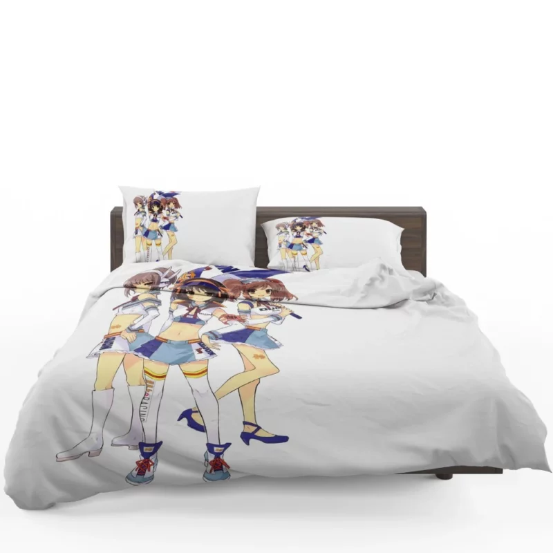 Mikuru Asahina and Yuki Nagato Haruhi Companions Anime Bedding Set