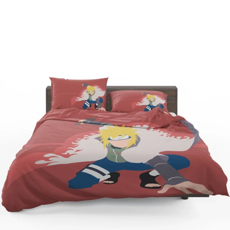 Minato Namikaze A Hero Remembered Anime Bedding Set