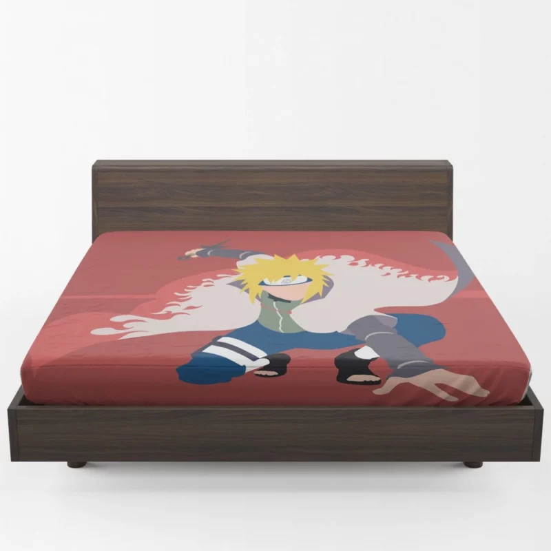 Minato Namikaze A Hero Remembered Anime Fitted Sheet 1