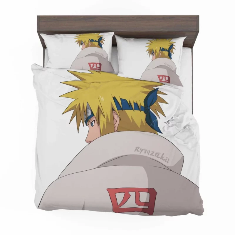 Minato Namikaze Guiding Light of Naruto Anime Bedding Set 1