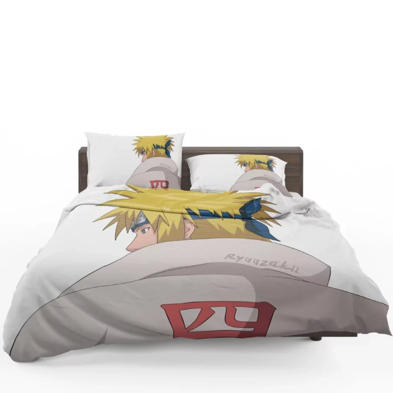 Minato Namikaze Guiding Light of Naruto Anime Bedding Set