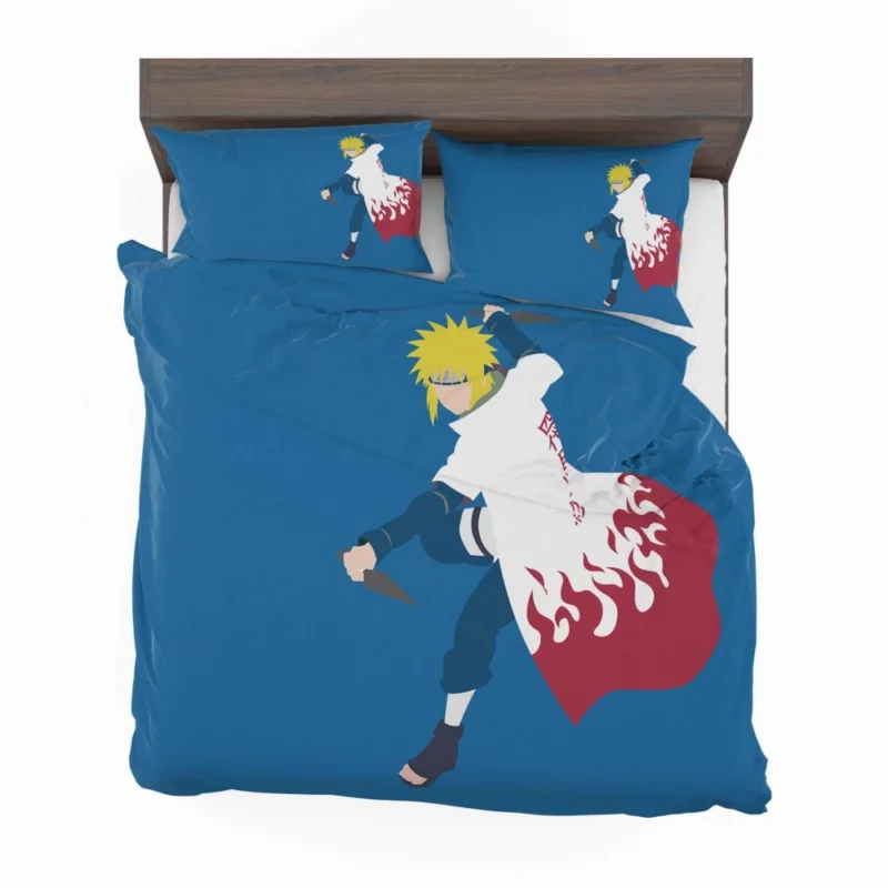 Minato Namikaze Hokage of Hidden Leaf Anime Bedding Set 1