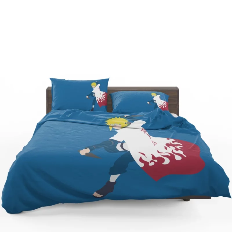 Minato Namikaze Hokage of Hidden Leaf Anime Bedding Set