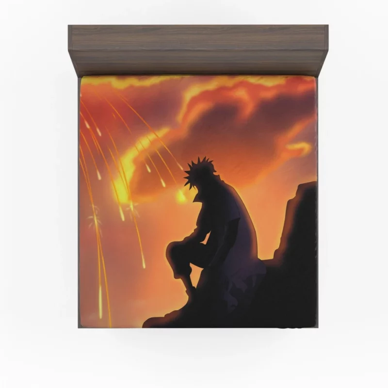 Minato Namikaze Impact on Naruto Anime Fitted Sheet