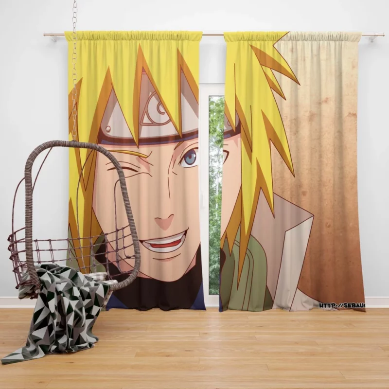 Minato Namikaze Legacy in Naruto Anime Curtain