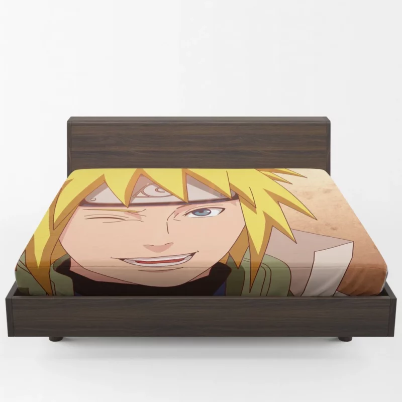 Minato Namikaze Legacy in Naruto Anime Fitted Sheet 1