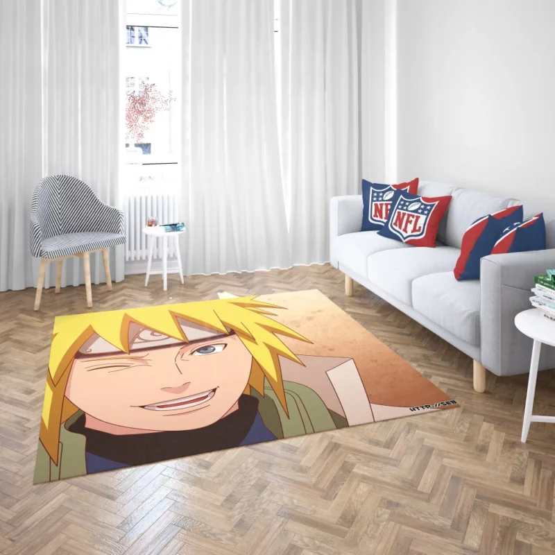 Minato Namikaze Legacy in Naruto Anime Rug 2