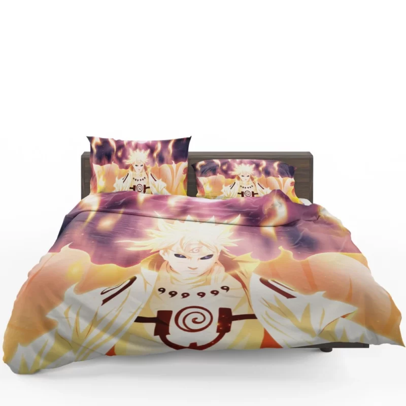 Minato Namikaze Master of Sealing Jutsu Anime Bedding Set