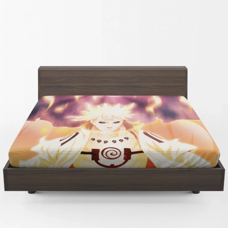 Minato Namikaze Master of Sealing Jutsu Anime Fitted Sheet 1