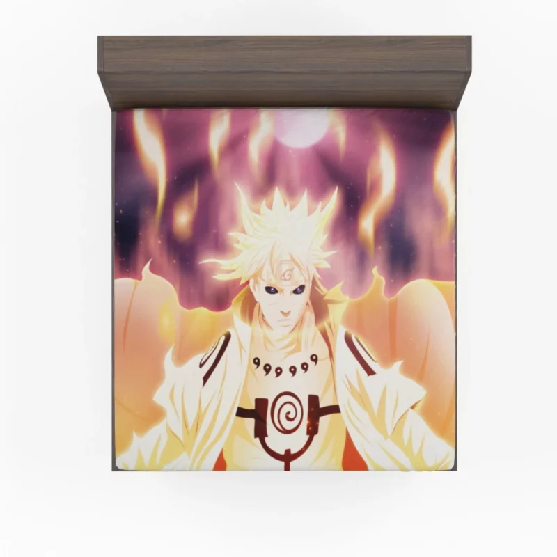 Minato Namikaze Master of Sealing Jutsu Anime Fitted Sheet