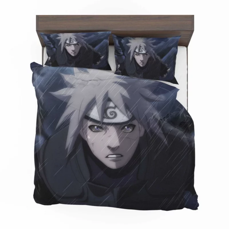 Minato Namikaze Naruto Yellow Flash Anime Bedding Set 1