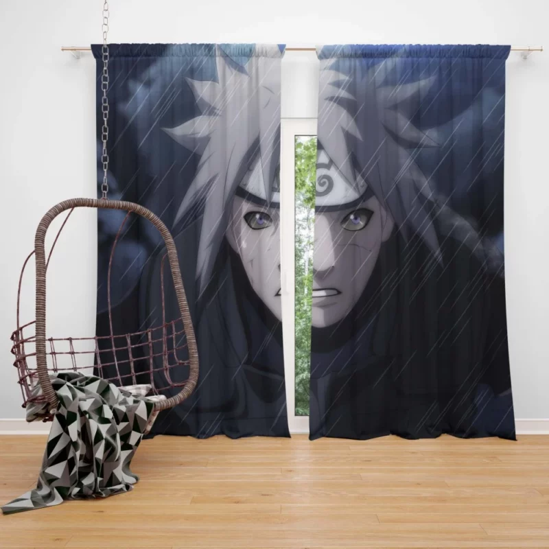 Minato Namikaze Naruto Yellow Flash Anime Curtain