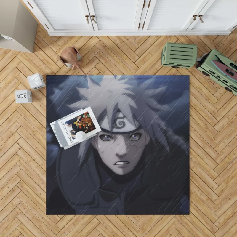 Minato Namikaze Naruto Yellow Flash Anime Rug