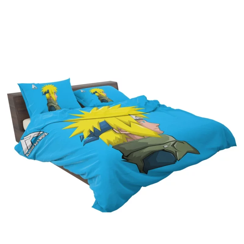 Minato Namikaze Shaping Naruto Destiny Anime Bedding Set 2