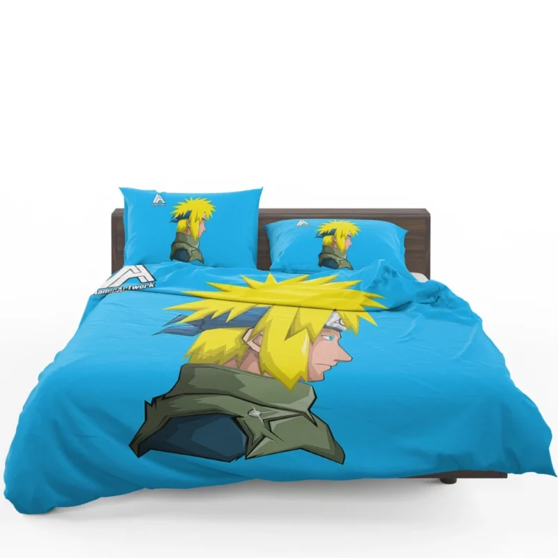 Minato Namikaze Shaping Naruto Destiny Anime Bedding Set