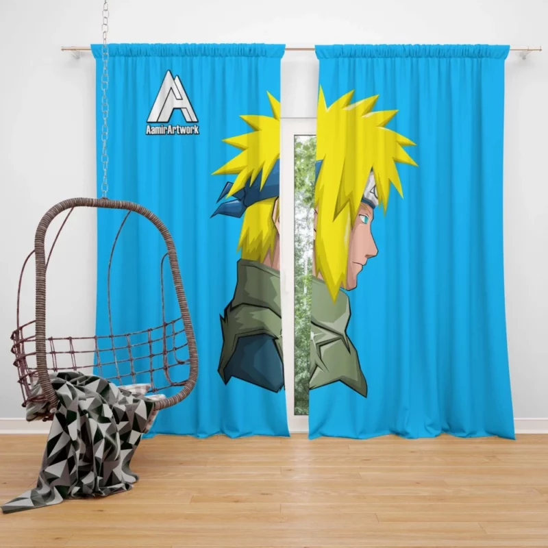 Minato Namikaze Shaping Naruto Destiny Anime Curtain