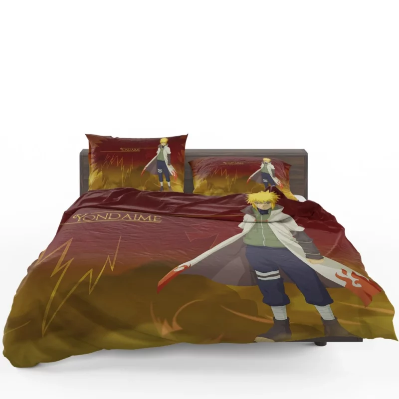 Minato Namikaze The Fourth Hokage Anime Bedding Set