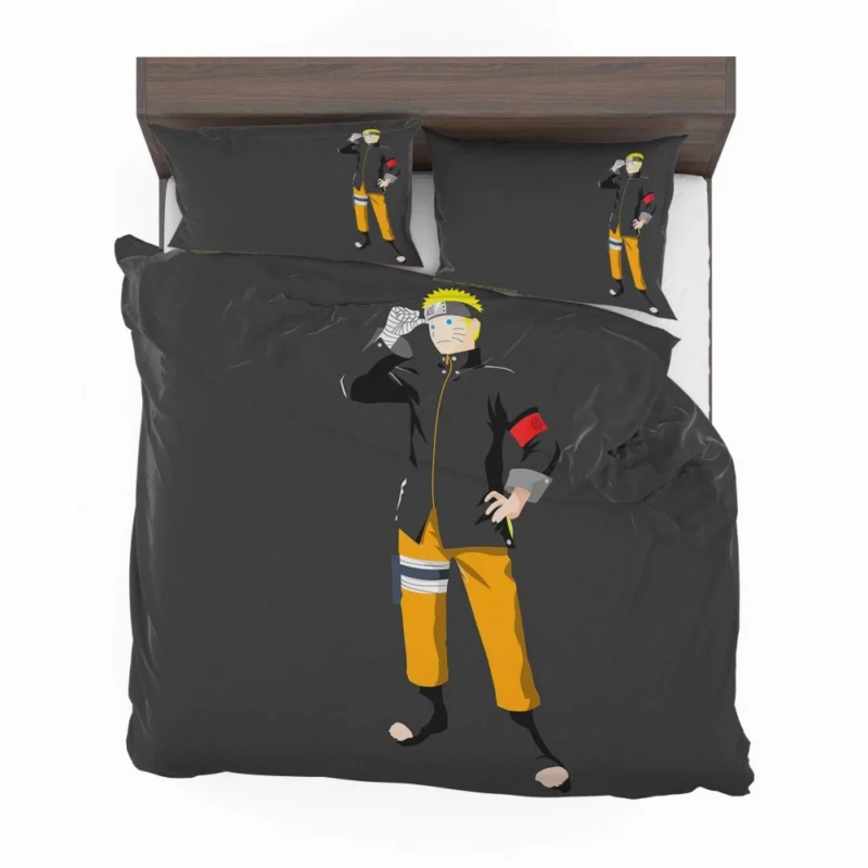 Minimalist Naruto Youth Anime Bedding Set 1