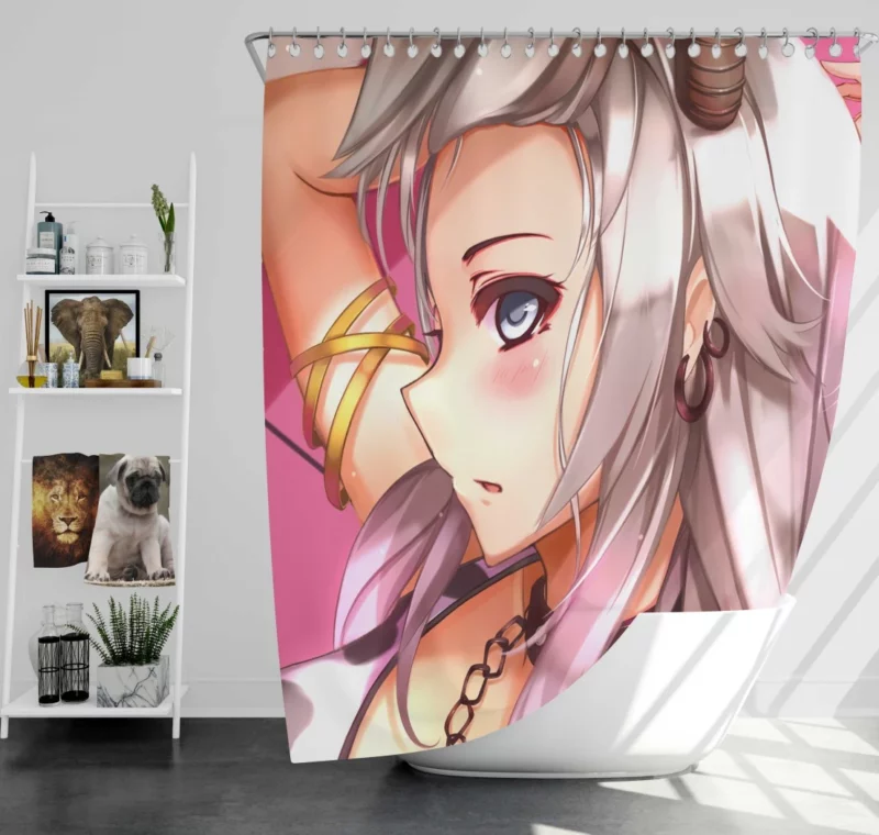 Mirajane Strauss Fairy Tail Icon Anime Shower Curtain