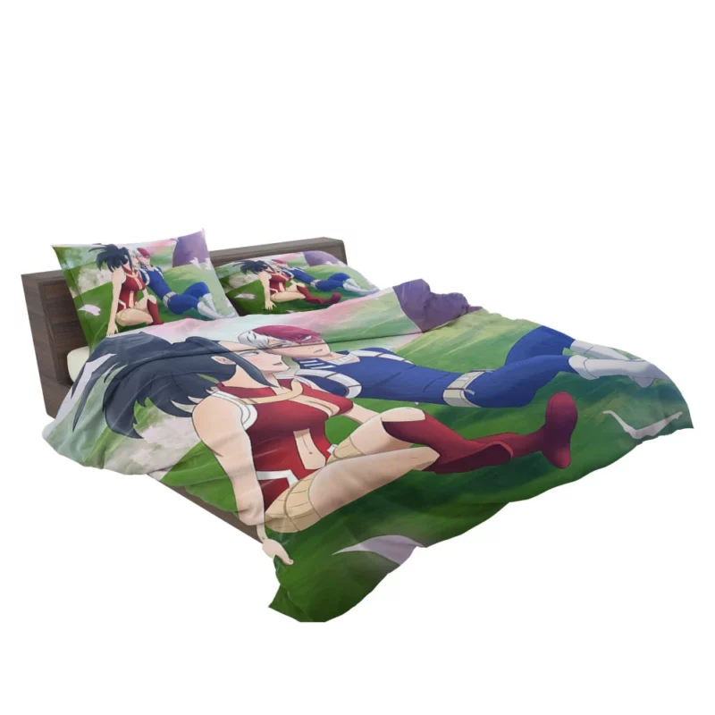 Momo and Shoto Heroic Pair Anime Bedding Set 2