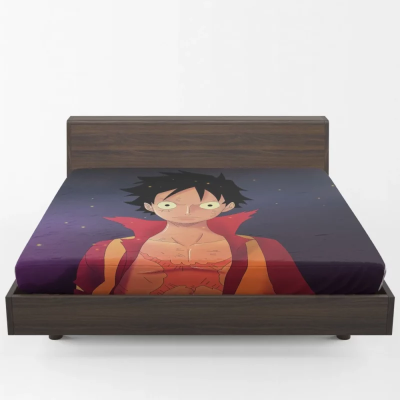 Monkey D. Luffy Future Pirate King Anime Fitted Sheet 1