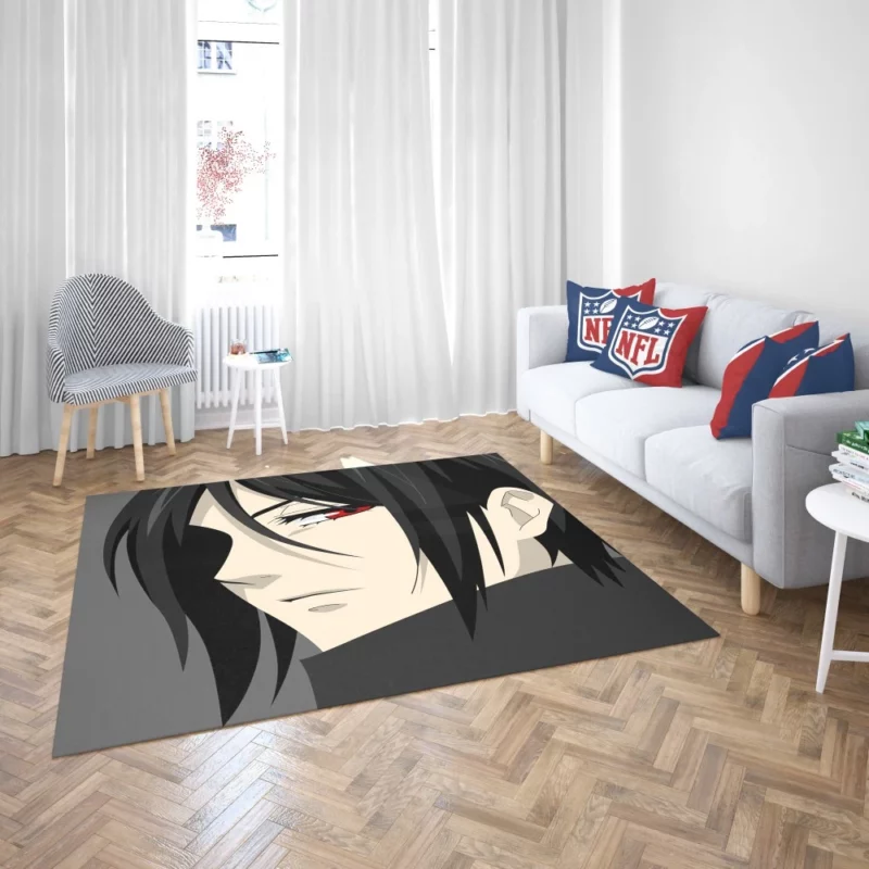 Mr. Butler Red-Eyed Mystery Anime Rug 2