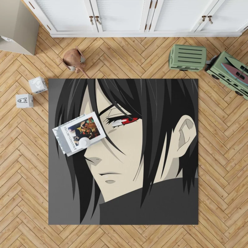 Mr. Butler Red-Eyed Mystery Anime Rug