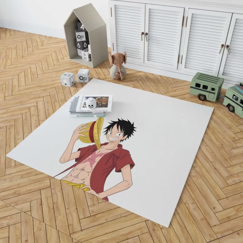 Mugiwara no Luffy Exploits Anime Rug 1