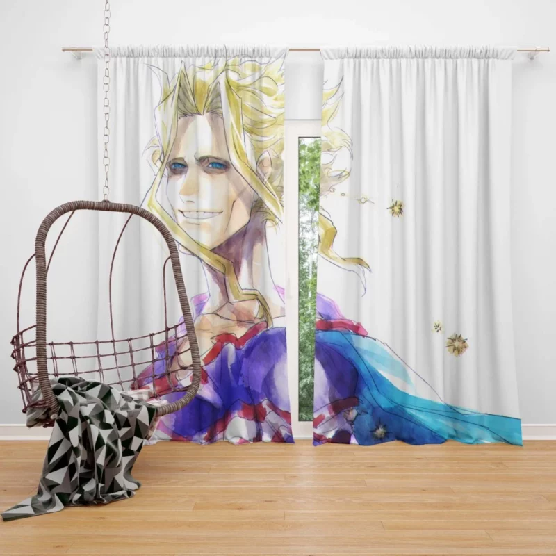 My Hero Academia All Might Path Anime Curtain