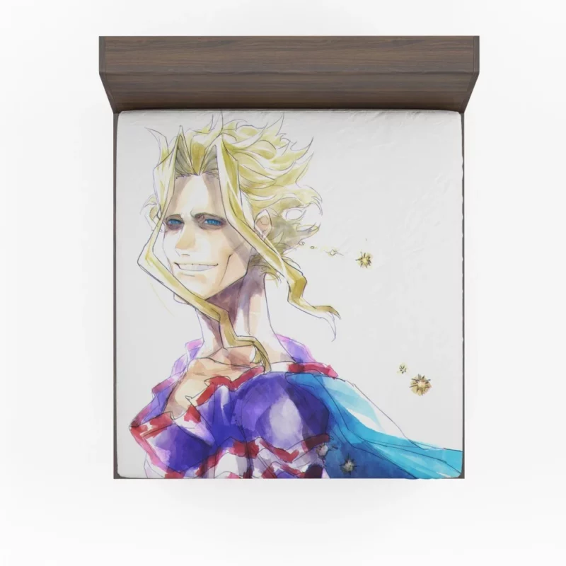 My Hero Academia All Might Path Anime Fitted Sheet