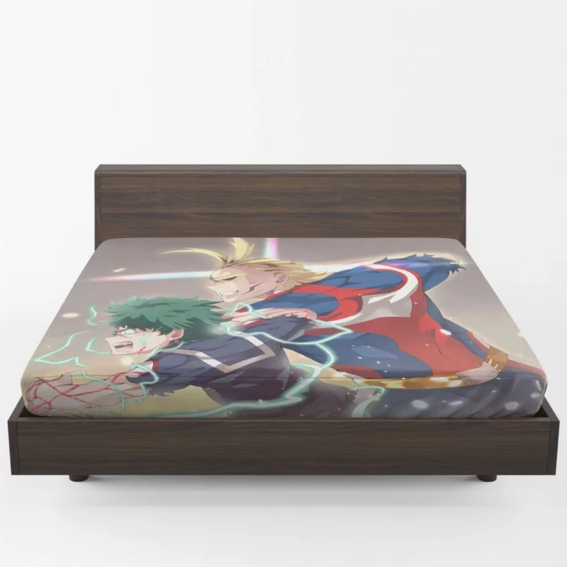 My Hero Academia Icon All Might Anime Fitted Sheet 1