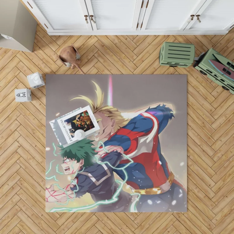 My Hero Academia Icon All Might Anime Rug