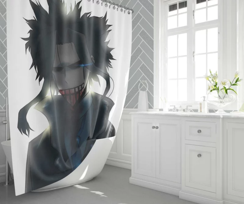 My Hero Academia Symbol All Might Anime Shower Curtain 1