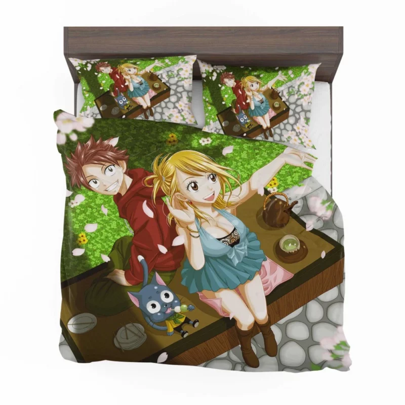 NaLu Blossoming Connection Anime Bedding Set 1