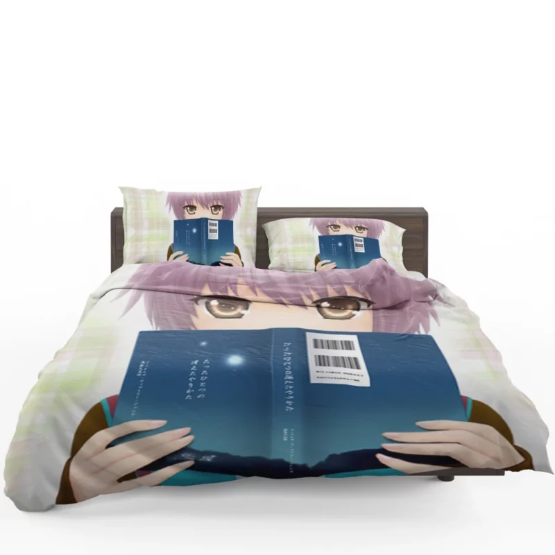 Nagato Yuki Enigmatic Presence Anime Bedding Set