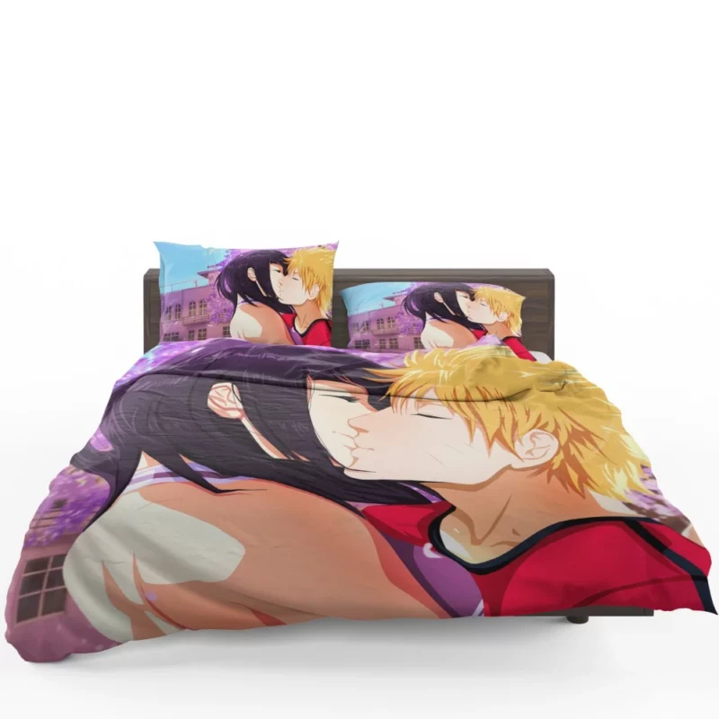 NaruHina Naruto and Hinata Union Anime Bedding Set