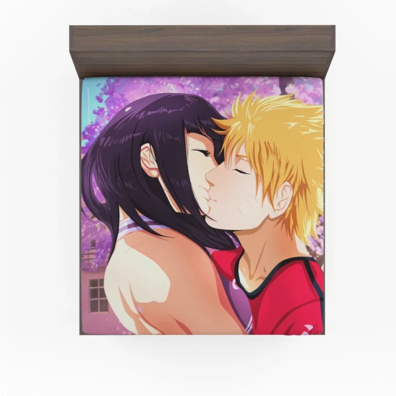 NaruHina Naruto and Hinata Union Anime Fitted Sheet