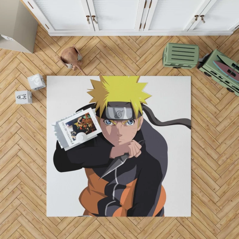 Naruto Boundless Adventures Anime Rug