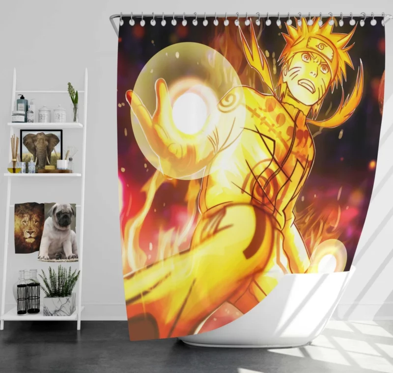 Naruto Boundless Legacy Anime Shower Curtain