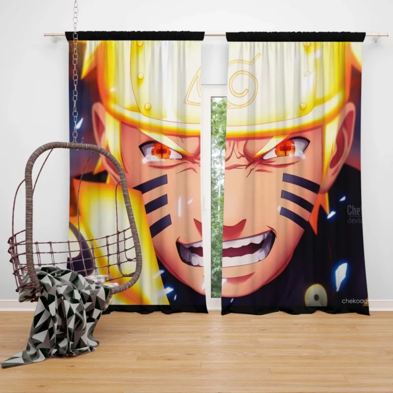 Naruto Courageous Odyssey Anime Curtain