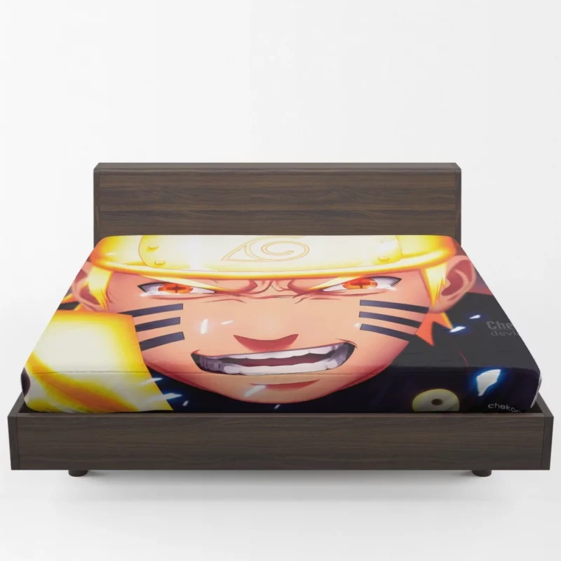 Naruto Courageous Odyssey Anime Fitted Sheet 1