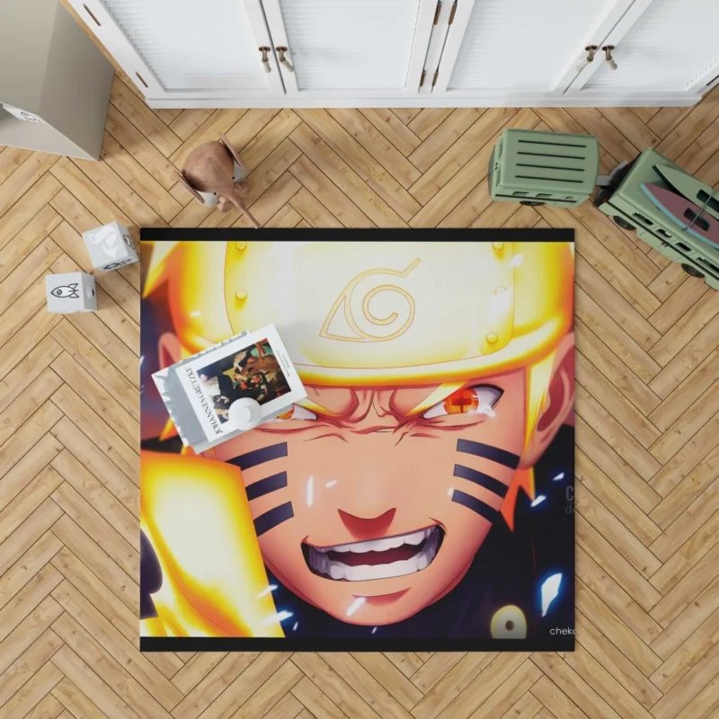 Naruto Courageous Odyssey Anime Rug