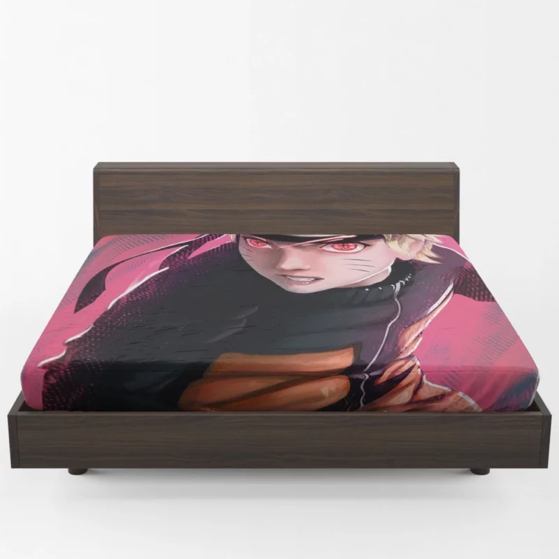Naruto Courageous Quest Anime Fitted Sheet 1