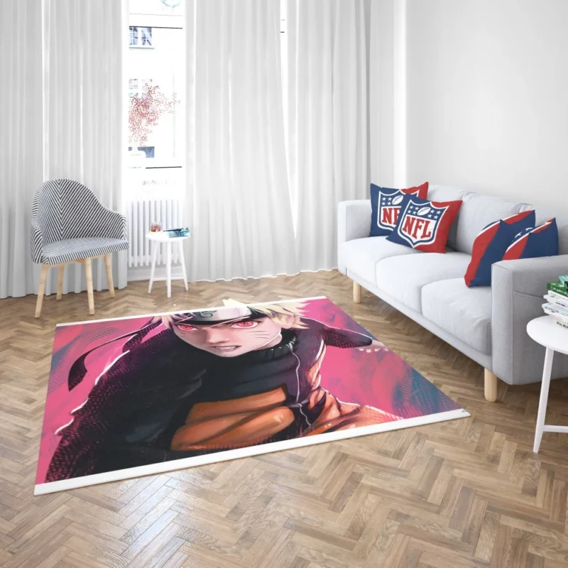 Naruto Courageous Quest Anime Rug 2