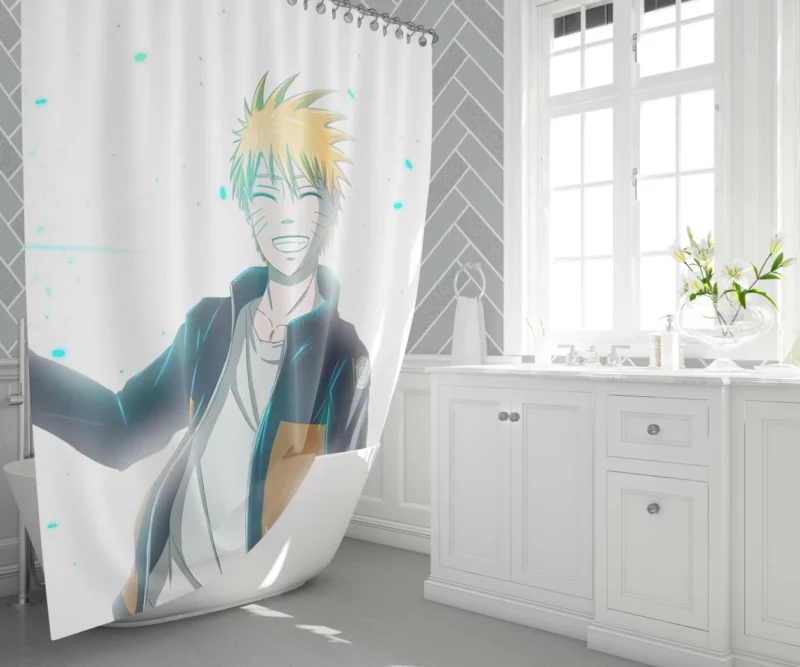 Naruto Enduring Legacy Anime Shower Curtain 1