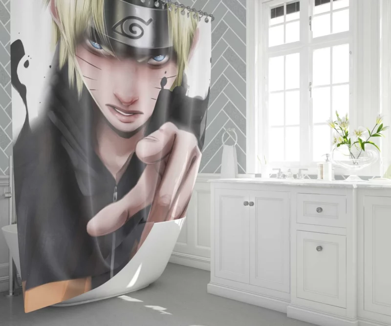 Naruto Epic Endeavor Anime Shower Curtain 1