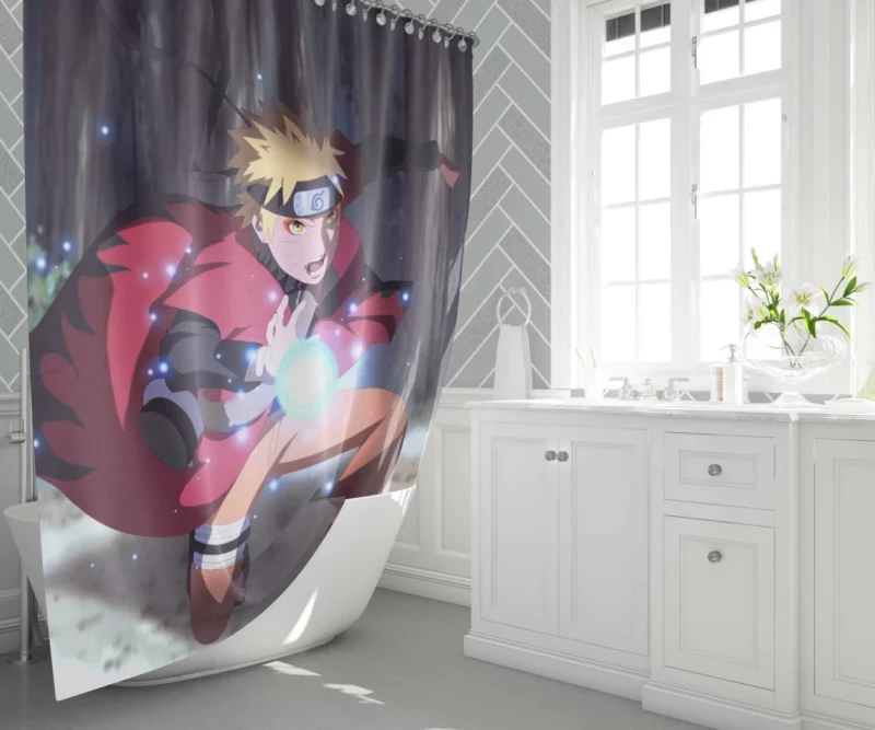 Naruto Everlasting Spirit Anime Shower Curtain 1