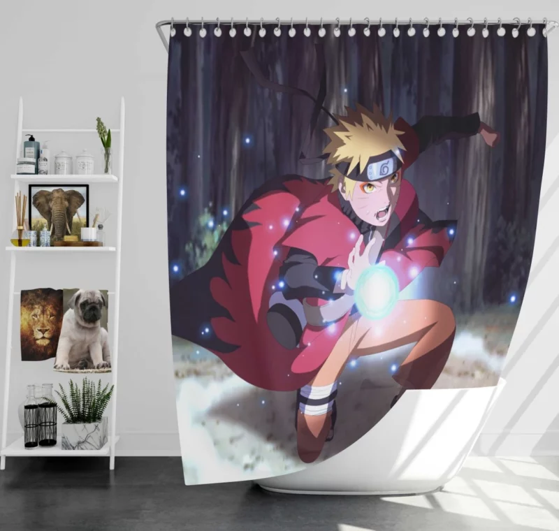 Naruto Everlasting Spirit Anime Shower Curtain