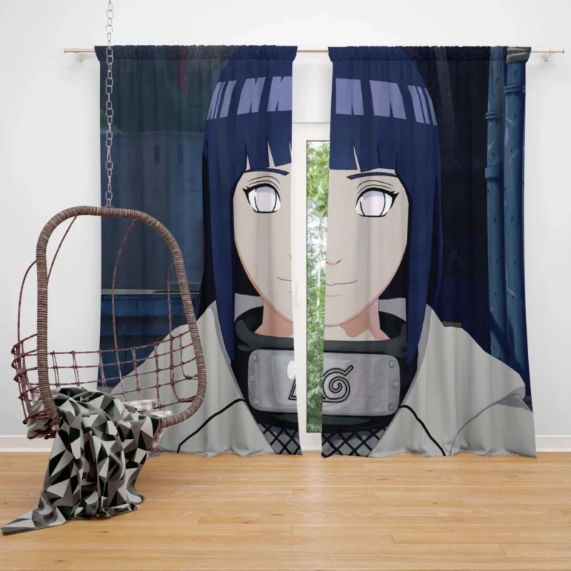 Naruto Game Hinata Byakugan Anime Curtain