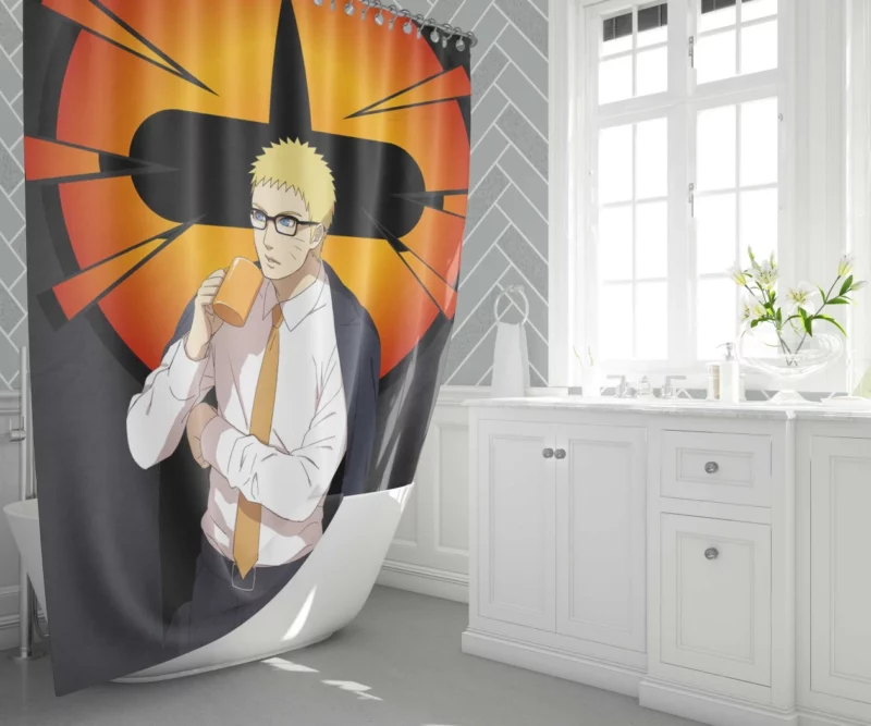 Naruto Heroic Anime Shower Curtain 1